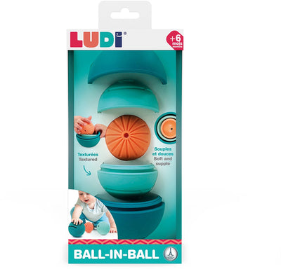 Ludi - balle en balle - motricité - jouets sensoriels - jouets moteurs - jouets pour tout-petits