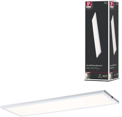 Paulmann LED éclairage sous meuble ace angulaire 300x100 mm 520lm 2700k blanc, satiné dimmable