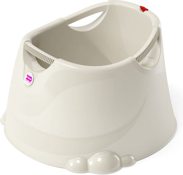 Siège de douche rechargeable Okbaby écru
