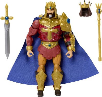 Mattel Les Maîtres de l'Univers : Nouvelle figurine Eternia Masterverse King Randor figurine articulée 18 cm