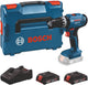 Perceuse à percussion sans fil Bosch professional gsb 18v-25 18v 2,0ah en l-boxx - 06019k9302