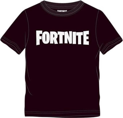 Epic games fortnite - t-shirt noir logo enfants 164cm -14 ans