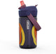 Camelbak thrive flip paille gourde enfants - 400 ml - avec paille - bouteille d'eau - bleu (cyclone)