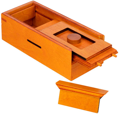 Boîte de puzzle Philos en bois casse-tête boîte secrète cercle cadeau.