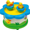 Box de musique en bois petit pied