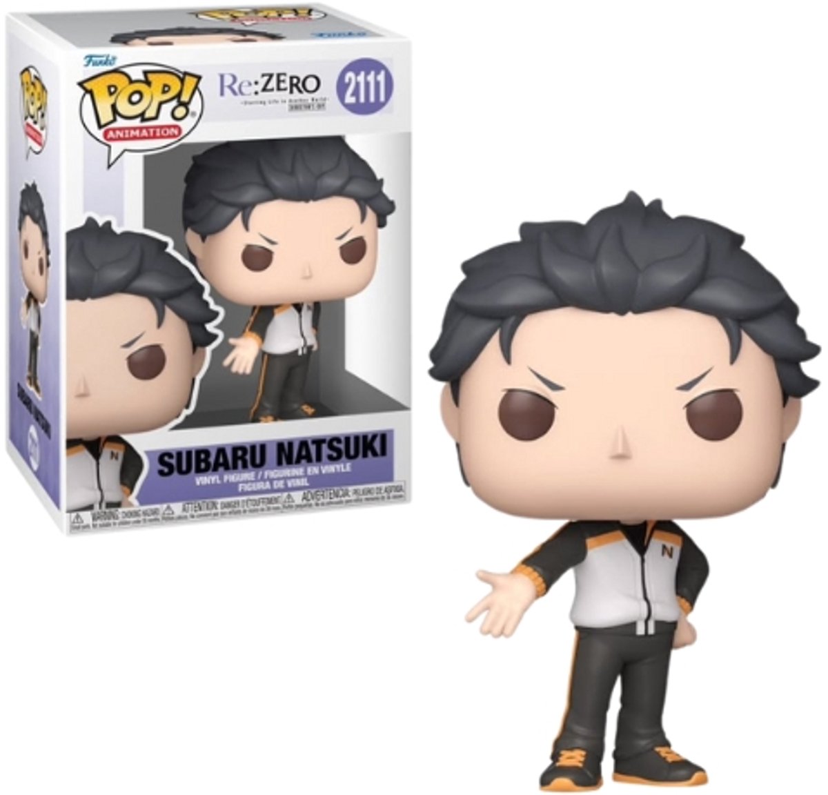Funko-pop ! animation : re:zéro - subaru natsuki #2111