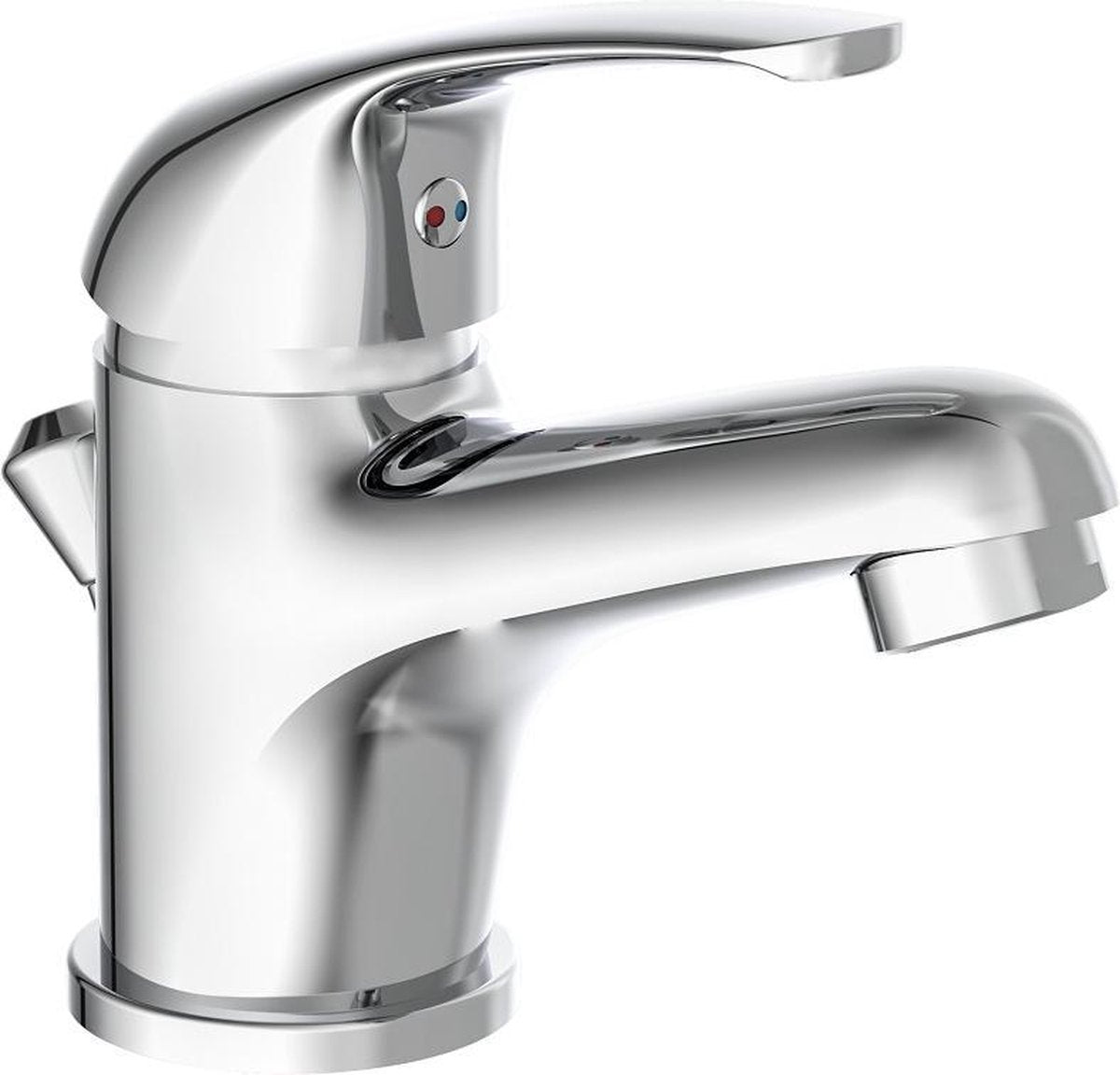 Schütte schütte lavabos à lavabo mixte Athos chrome -colored