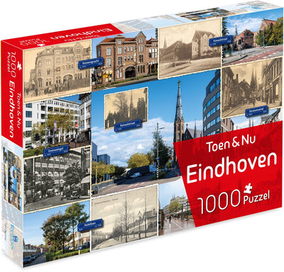 Puzzle Tucker's Fun Factory Then Now - Eindhoven (par le photographe Robert Mulder) - 1000 pièces - puzzles