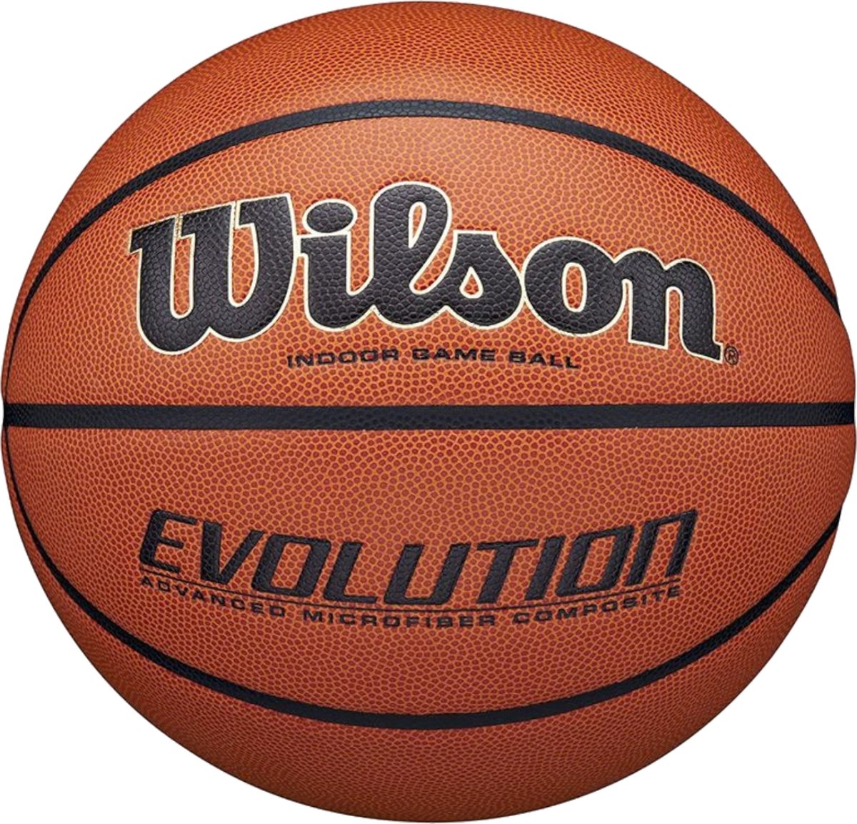 Ballon de basket Wilson Evolution taille 7 - ballon de match en salle