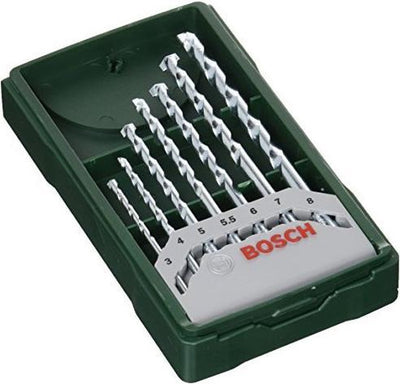Jeu de forets à maçonnerie Bosch x-line - 7 pièces - pour pierre