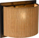 Lucide magius - applique - 1xe27 - naturel - japandi