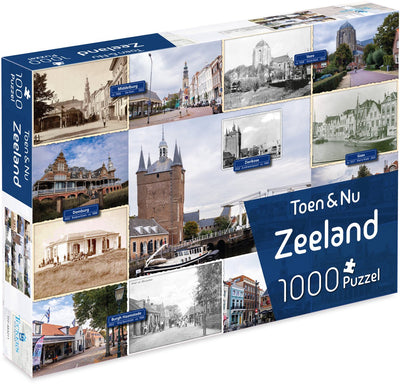Puzzle Tucker's Fun Factory Then Now - Zélande (par le photographe Robert Mulder) - 1000 pièces - puzzles
