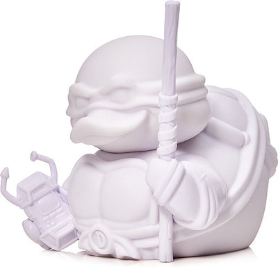 Tubbz numskull - canard en caoutchouc - tortues ninja mutantes adolescentes - donatello (édition diy) - 9cm