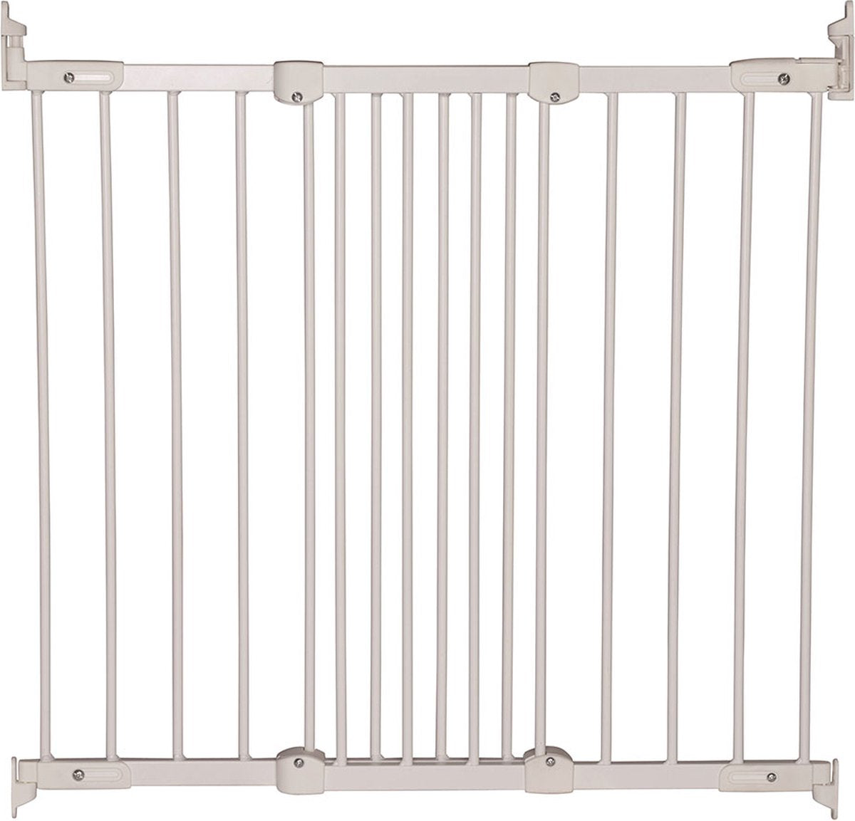 Barrière d'escalier Babydan flexifit - 62-105 cm - montage à vis - blanc