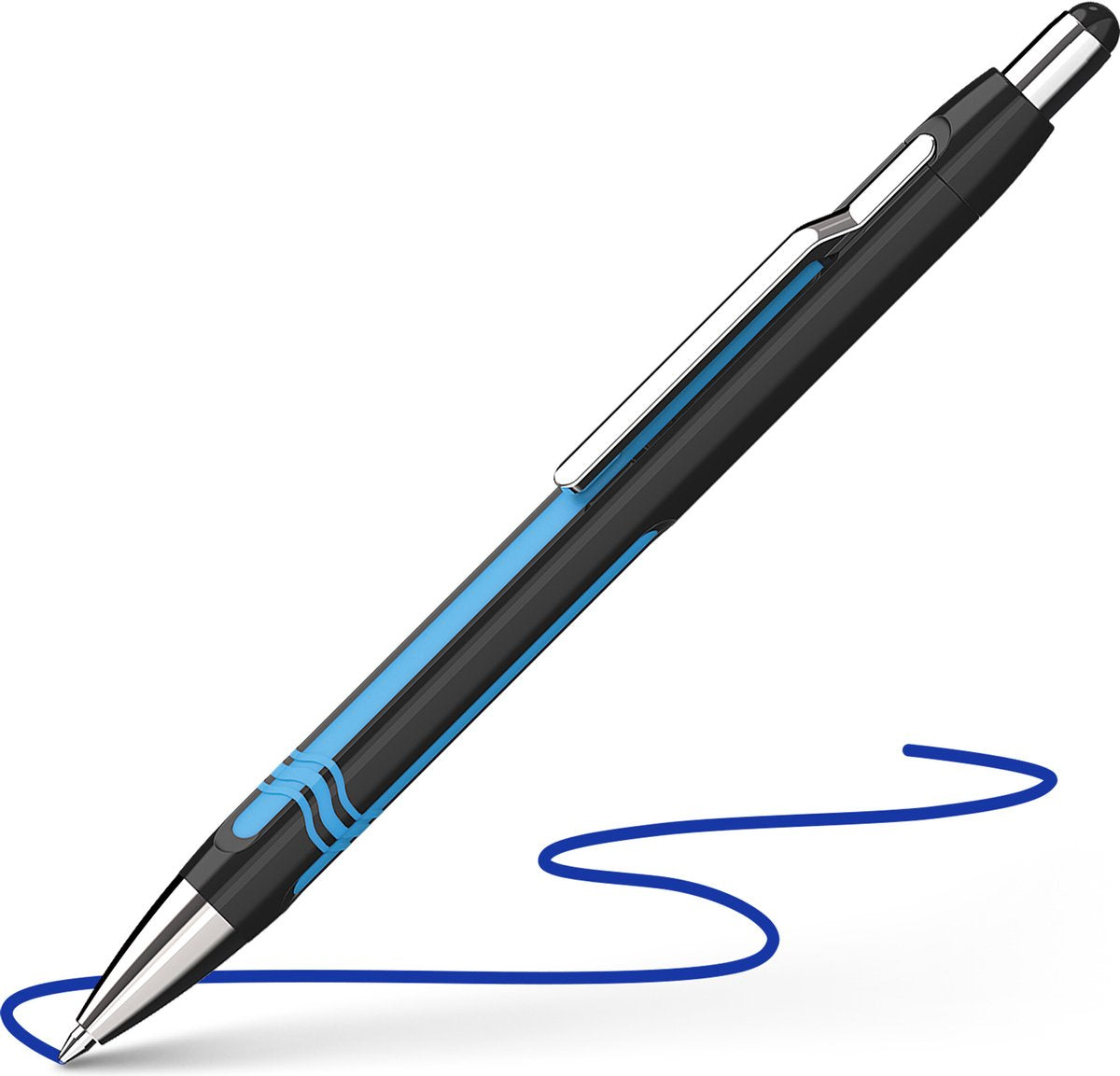 Schneider writing instruments stylo à bille schneider - epsilon touch - noir bleu - stylet - s-138601