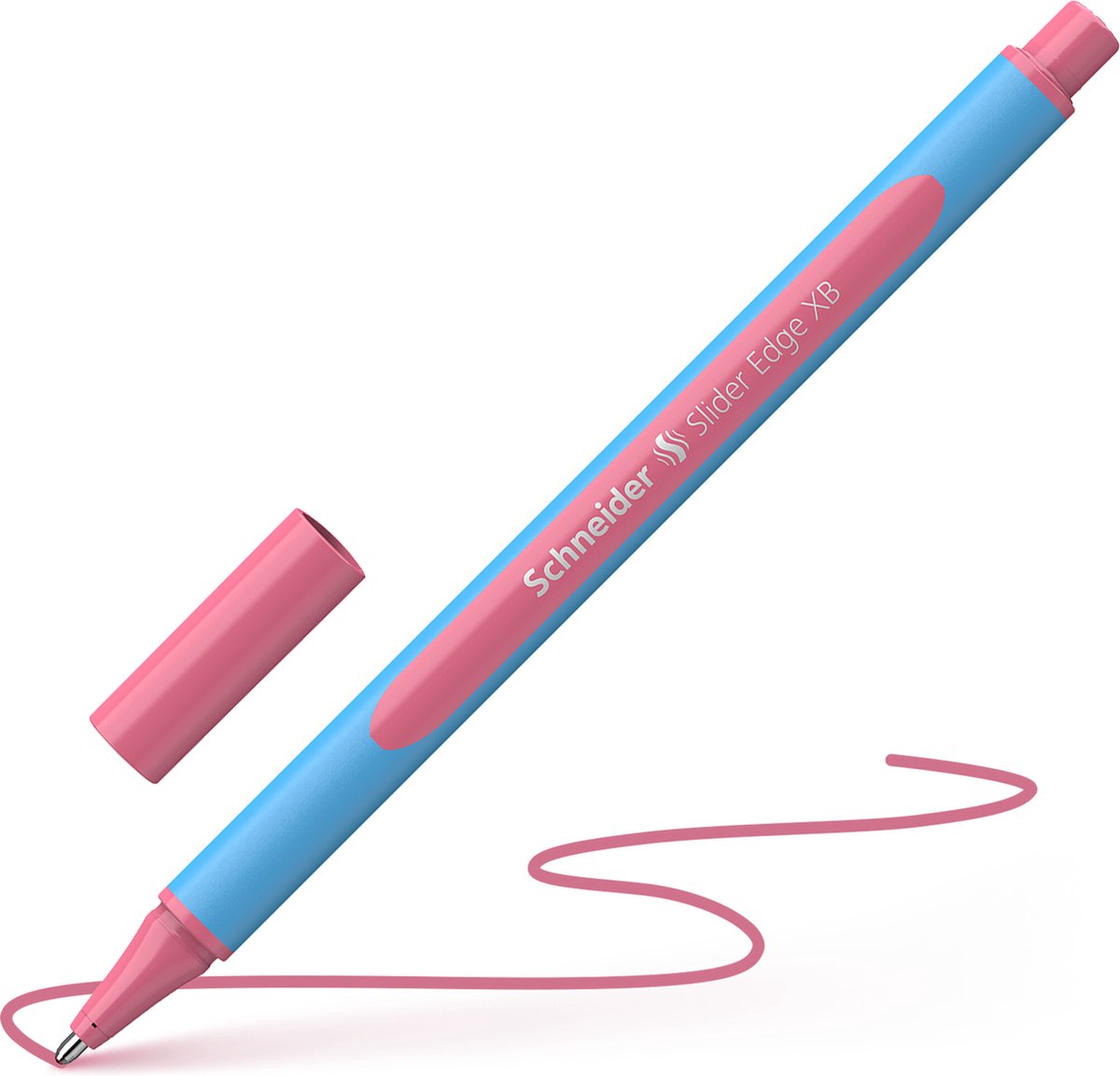 Schneider instruments d'écriture stylo à bille schneider - slider edge pastel - plume xb 1,4 mm - pastel flamingo - s-152222