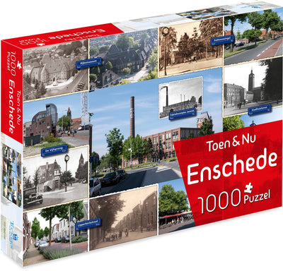 Puzzle Tucker's Fun Factory Then Now - Enschede (par le photographe Robert Mulder) - 1000 pièces - Puzzles