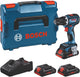 Perceuse-perceuse sans fil professionnelle Bosch blue gsr 18v-90 c | Batterie Procore 3 x 4,0 Ah | en l-boxx - 0615a5002r