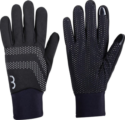 Bbb Cycling Raceshield WB 2.0 Gants de cyclisme – Gants de cyclisme coupe-vent pour homme et femme – Gants de sport thermiques – Écran tactile – Noir – Taille XXXL – BWG-33