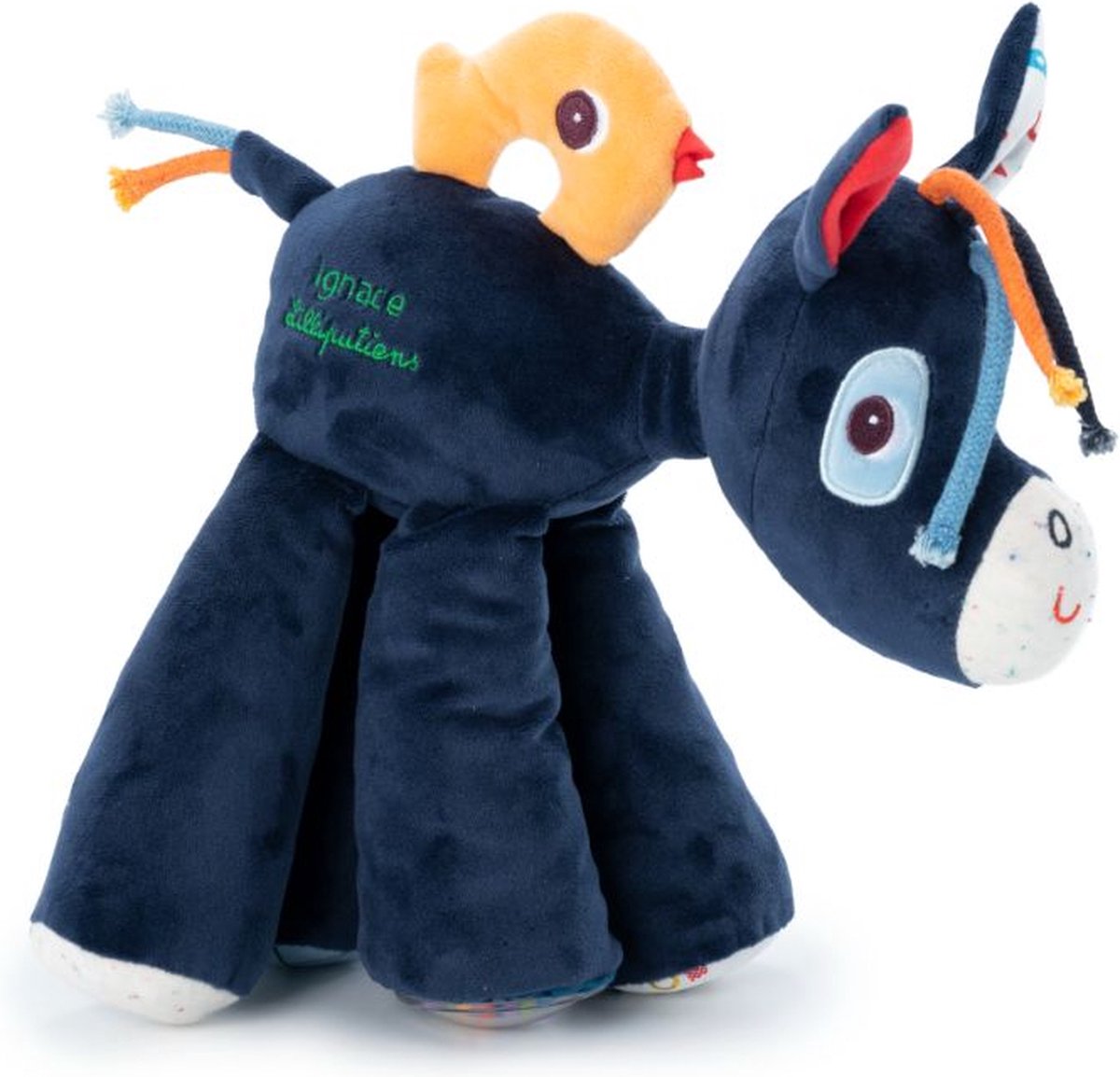 Lilliputiens - peluche sonore - âne ignace au galop