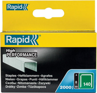 Agrafes fines Rapid n°140 8 mm - 11908131
