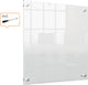 Mini tableau blanc mural portable Nobo - 450 x 450 millimètres - marqueur inclus - acrylique transparent