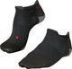 Falke ru5 race invisible anti-ampoules matériau fonctionnel chaussettes de course hommes noir - taille 42-43