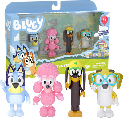 Spectron Bluey Friends Speel Figures, 4st.