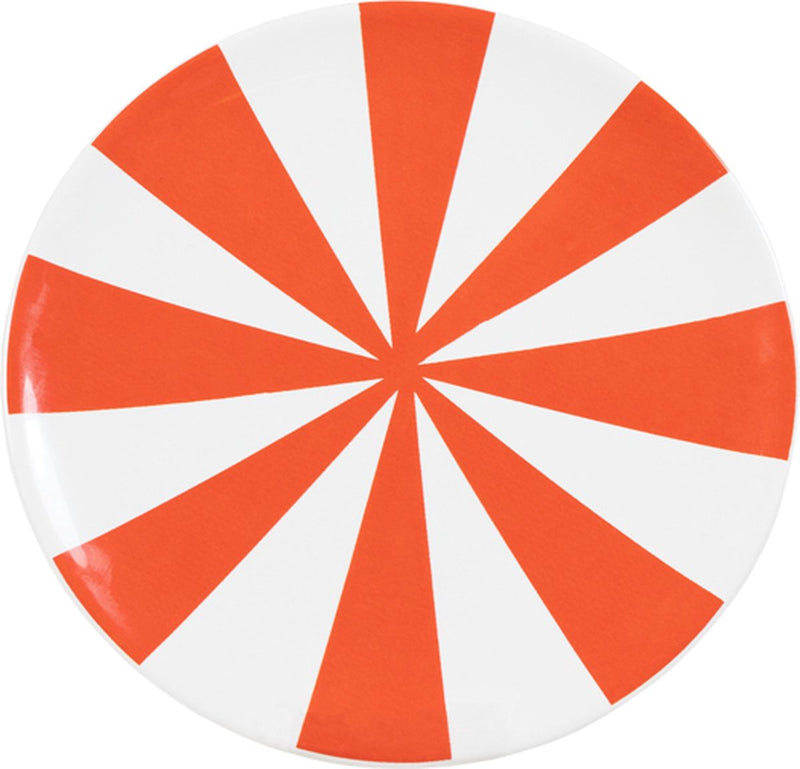 Blond Amsterdam, spéciaux, Noël : assiette 18cm, rayure rouge
