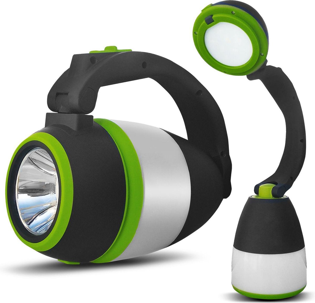 Maclean mce294 - Lampe de camping LED 3 en 1 - lampe de table - lampe de poche - pliable extérieur 3 réglages d'éclairage