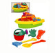 Ensemble de plage bateau Amuuso 44 cm avec accessoires.