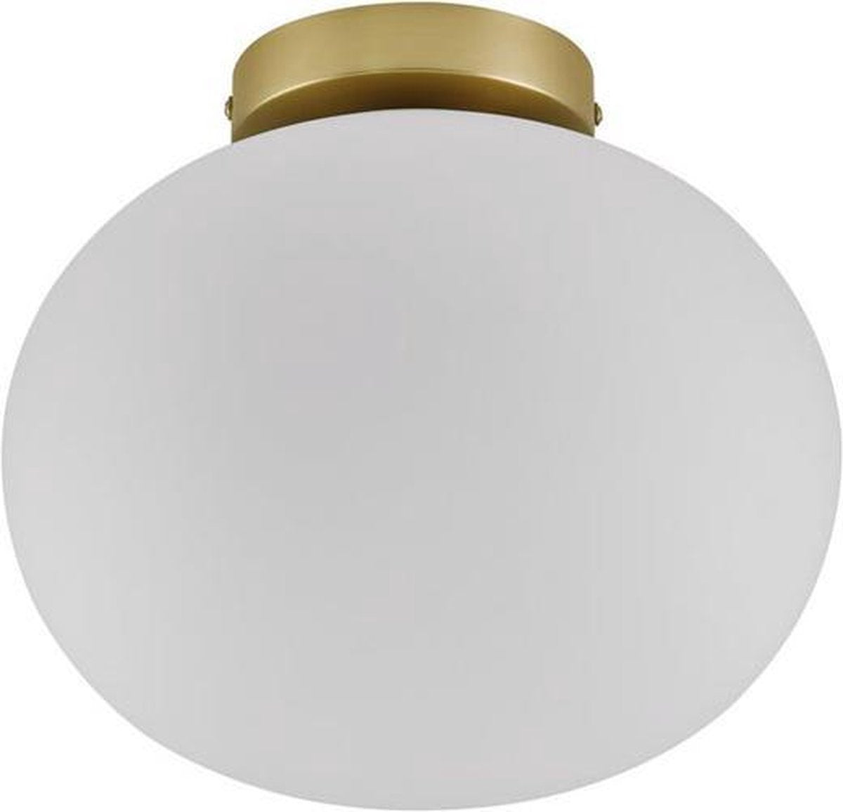 Nordlux alton 27.5-plafonnier-e27-verre opale laiton