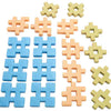 Blocs de gaufres colorés - 21 pcs