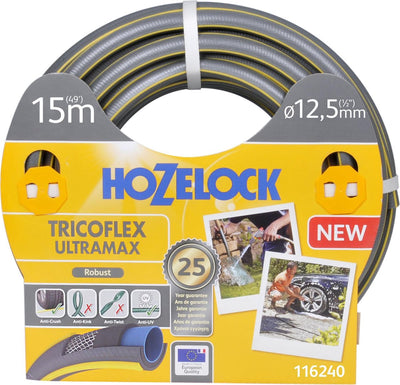 Tuyau Hozelock tricoflex ultramax ø 12,5 mm 15 mètres