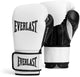 Gants de boxe Everlast powerlock og training (kick), velcro, blanc noir, 16 oz