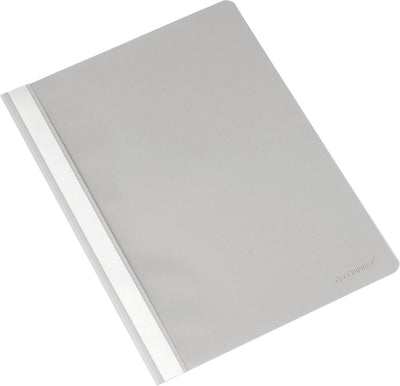 Dossier à fixation rapide Q-connect, a4, gris 25 pièces