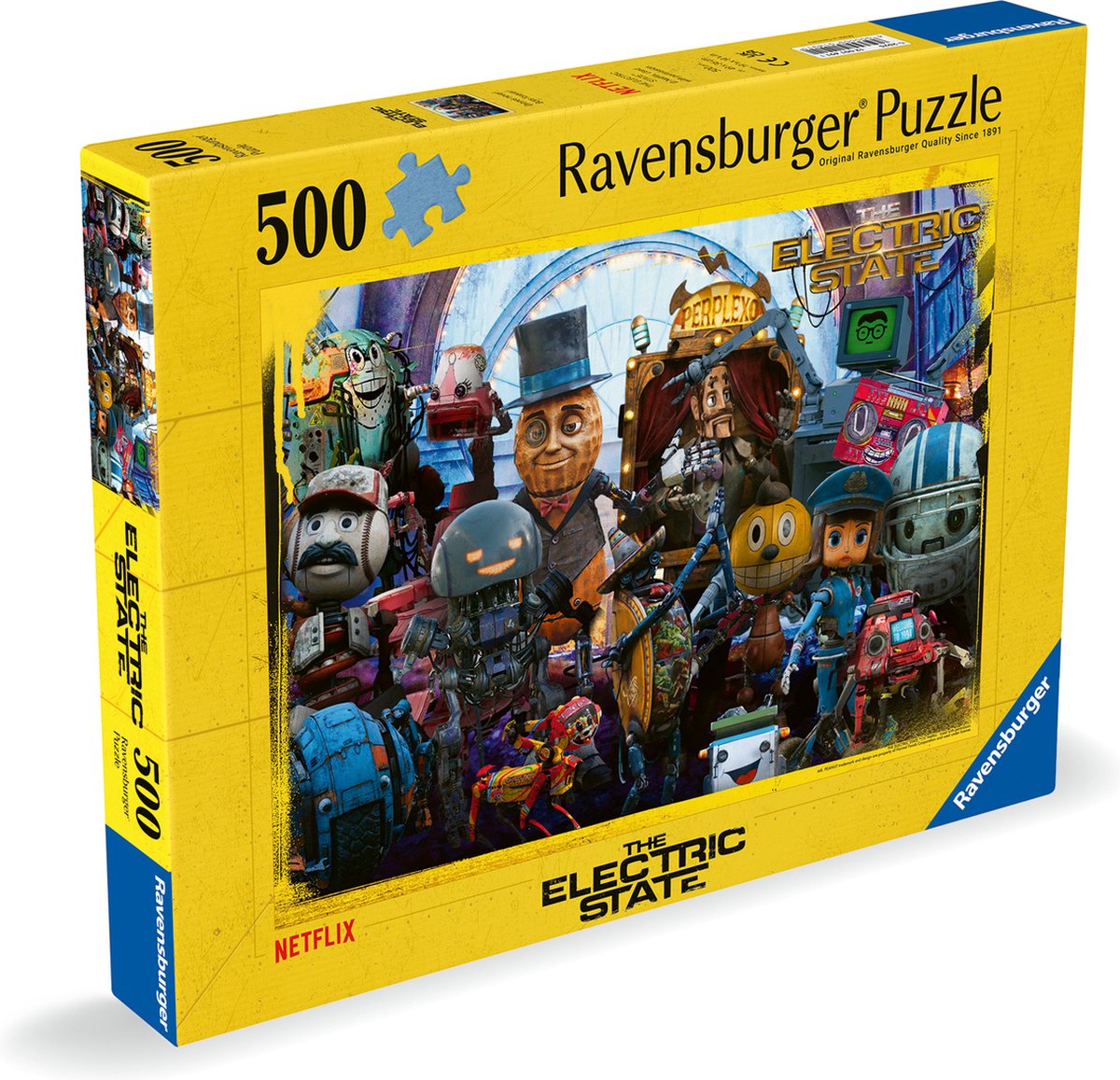 Ravensburger - l'état électrique - puzzle - 500 pièces