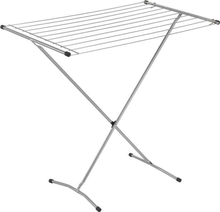 Tomado - étendoir locarno - longueur de séchage 8 mètres - étendoir pliable - gris