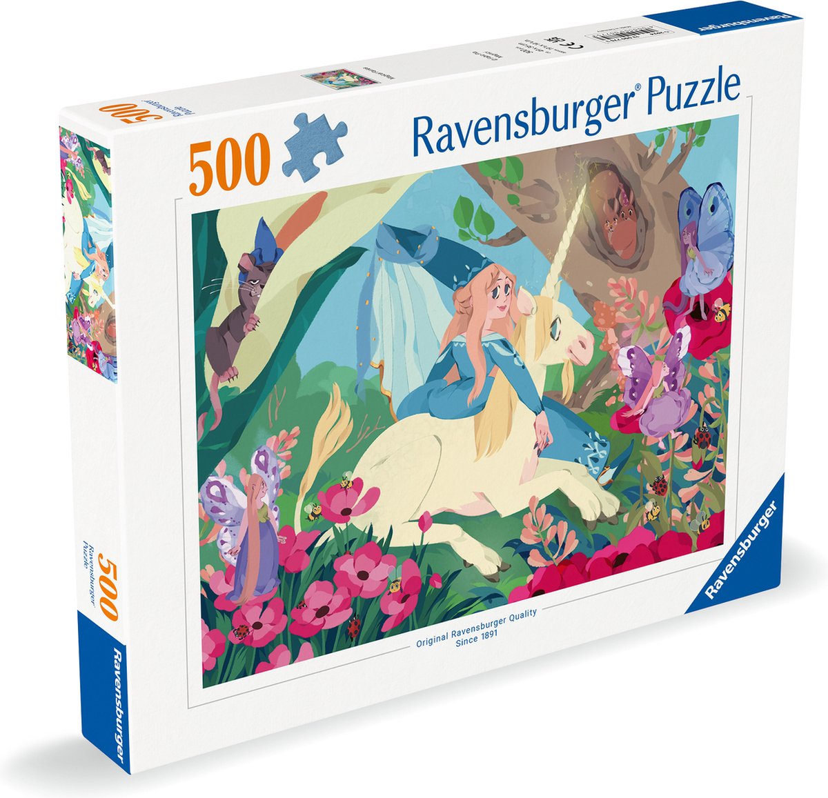 Ravensburger puzzle fée magie - puzzle - 500 pièces