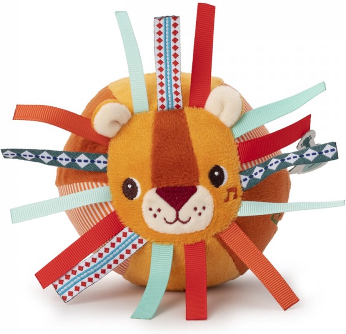 Lilliputiens - ballon d'activité sensorielle - jack le lion