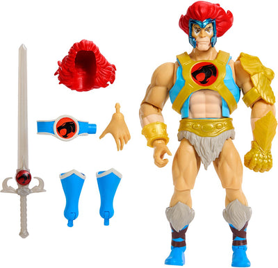 Mattel figurine articulée les maîtres de l'univers x Thundercats lion-o figurine articulée 14 cm