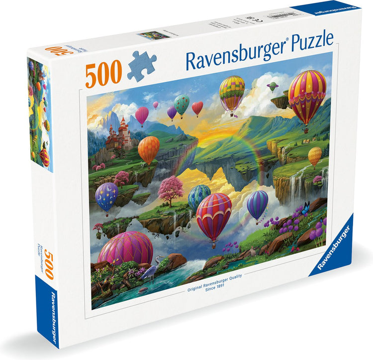 Ravensburger Jigsaw Puzz la vallée des ballons à air chaud, 500e.
