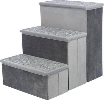 Escalier de Trixie avec espace de stockage gris