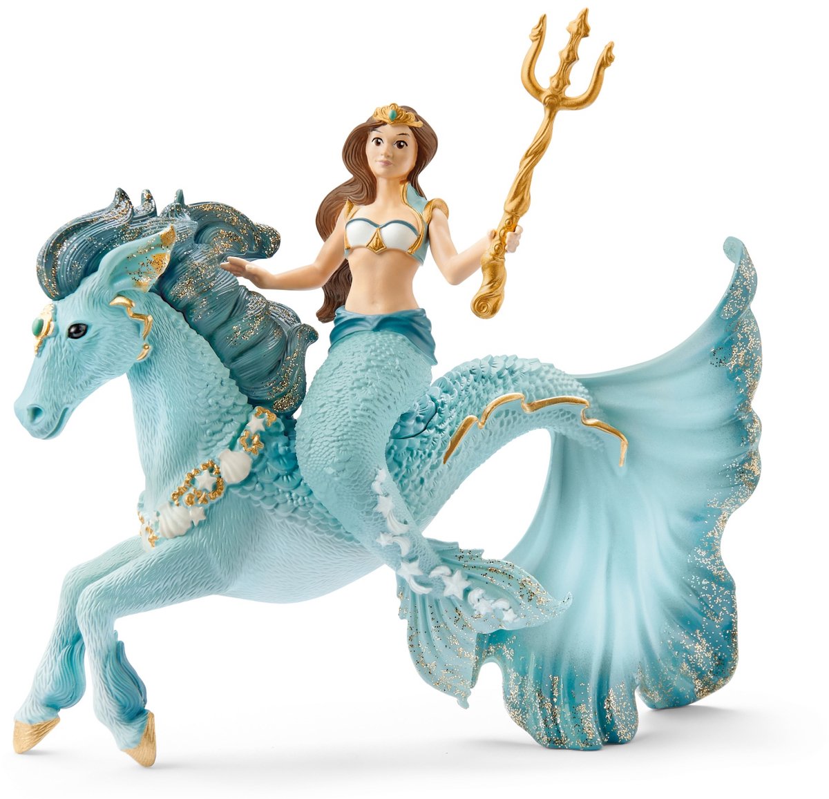 Schleich bayala - eyela sirène sur cheval sous-marin - figurine de jeu - jouets pour enfants pour garçons et filles - 5 à 12 ans - 70594