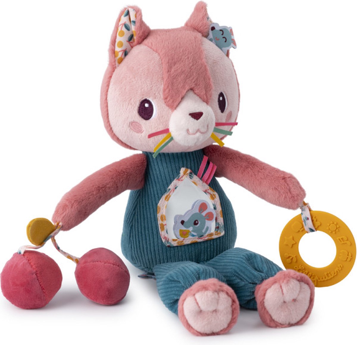 Lilliputiens - peluche multi-activités - Jeanne le chat