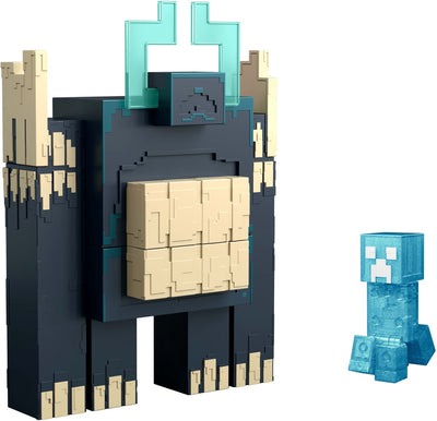 Figurine Mattel Minecraft Spicewood, lumière et son, action d'attaque et figurine Spicewood