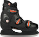 Patins de hockey sur glace Nijdam adultes - hard boot - noir - taille 46