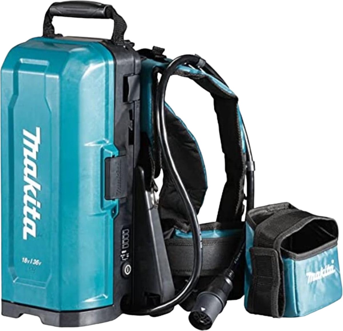 Station de batterie sac à dos Makita 18 V pdc01 avec adaptateur 2x18 V, en boîte - 191a64-2