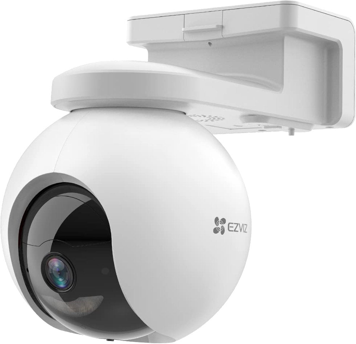Ezviz hb8 pro 4k - caméra de sécurité 4k sans fil - inclinaison panoramique à 360° - vision nocturne couleur - détection IA - fonctionne avec Google Assistant Alexa - suivi IA - pas de frais mensuels