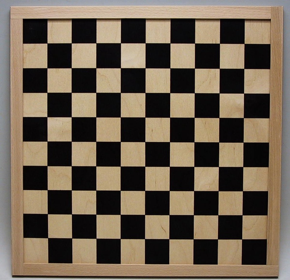 Hot Games damier d'échecs blanc noir 40 cm